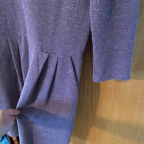 Jack Wills Knee-length Purple dress, Size 6 - Picture 3 of 7